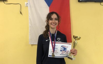 Gábina Aigermanová bronzová na MČR juniorek